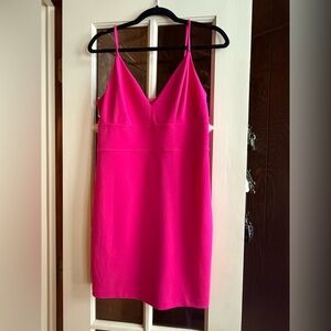 Express Fuchsia/ HOT Pink Sleeveless Dress